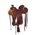 BURNS SADDLERY™ WESTERN RANCH SADDLE