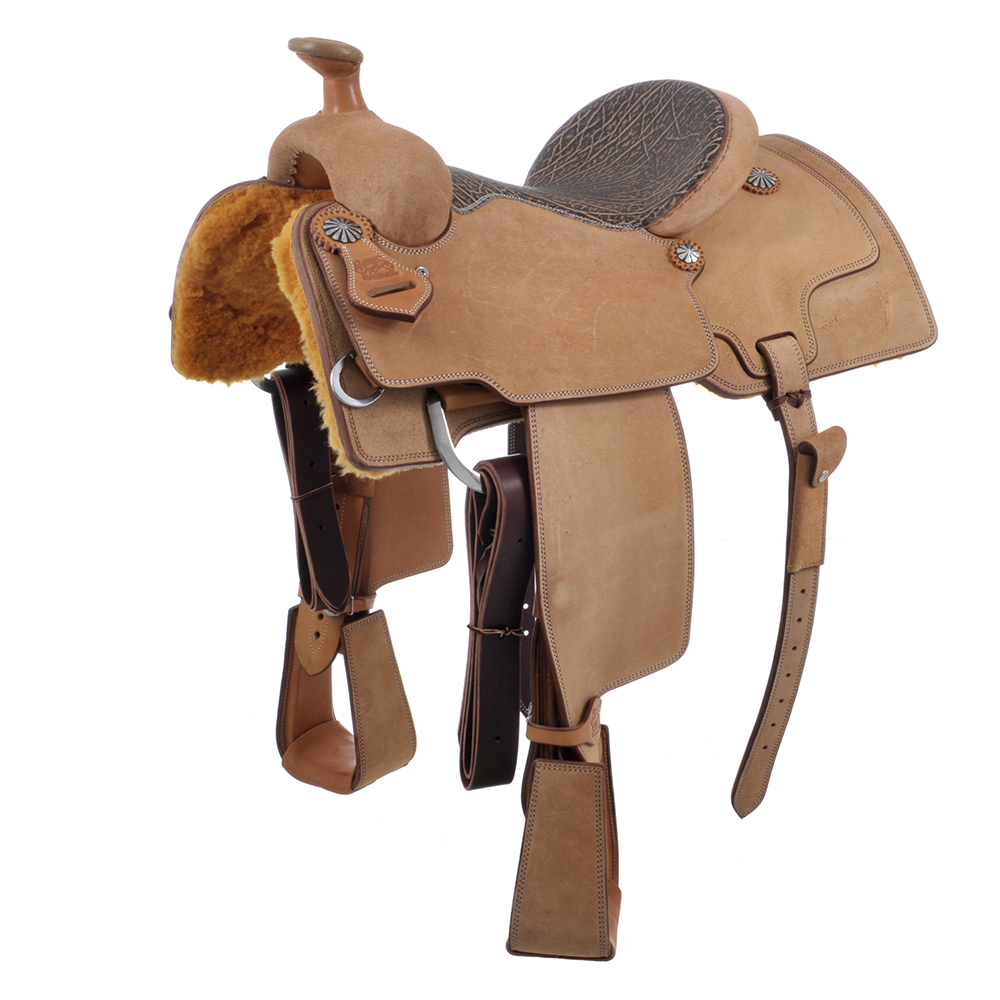 BURNS SADDLERY™ ELEPHANT SEAT SADDLE