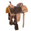 BURNS LEWIS TEAM ROPER RUSSET SADDLE