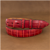 Red Alligator 1 1/4" Belt