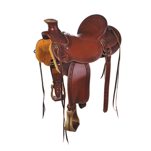 BURNS SADDLERY™ WADE RANCH SADDLE