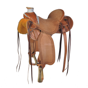 BURNS SADDLERY™ F.L. WADE RANCH SADDLE