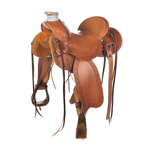 BURNS SADDLERY™ F.L. WADE RANCH SADDLE