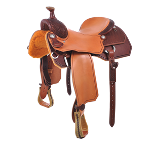 BURNS SADDLERY™ RANCH CUTTER SADDLE