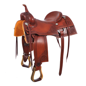 BURNS SADDLERY™ CUSTOM CUTTING SADDLE