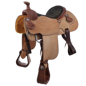 BURNS SADDLERY™ 1/2 BREED/BASKET SADDLE