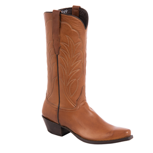 Factory Seconds Ladies Cowboy 13-2 British Tan Aniline Winn Stitch 