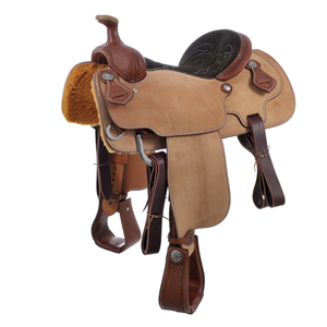 BURNS SADDLERY™ 1/2 BREED/WAFFLE SADDLE