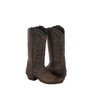 Ladies 13" Winn Tobac Goat Cowboy Boot