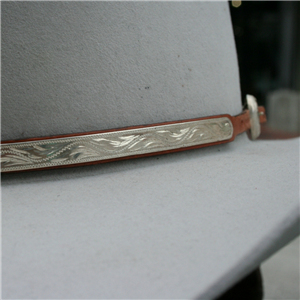 NATURAL MONTIE MONTANA SILVER HATBAND