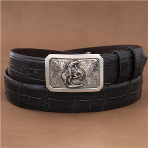 Ridge Snake Western Buckle