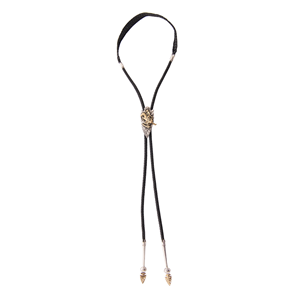 JJ Braided Bolo w/ 14K Cheyenne