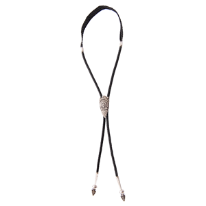 JJ Arrowhead  Braided Bolo w/ Chief