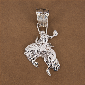 Sunset Trails Bronco Pendant